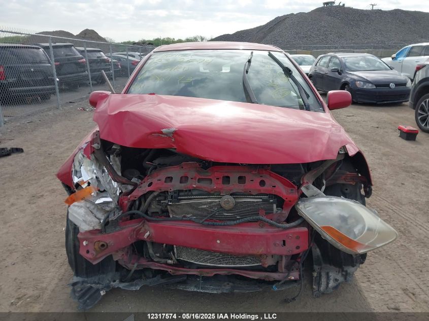 2010 Toyota Yaris VIN: JTDBT4K31A1382193 Lot: 12317574X