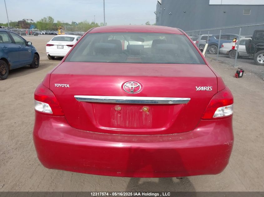 2010 Toyota Yaris VIN: JTDBT4K31A1382193 Lot: 12317574X