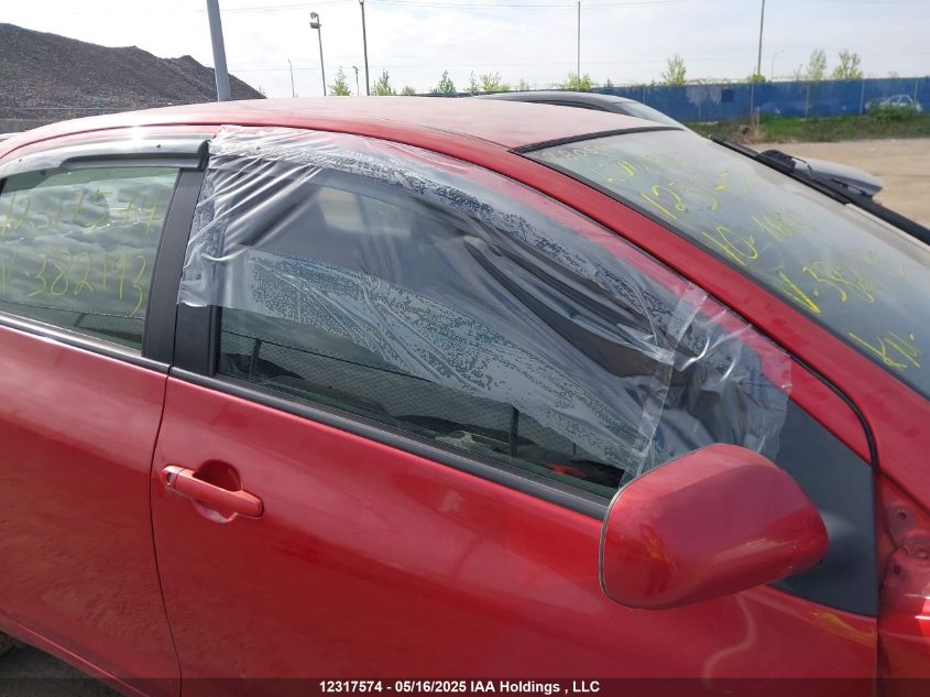 2010 Toyota Yaris VIN: JTDBT4K31A1382193 Lot: 12317574X