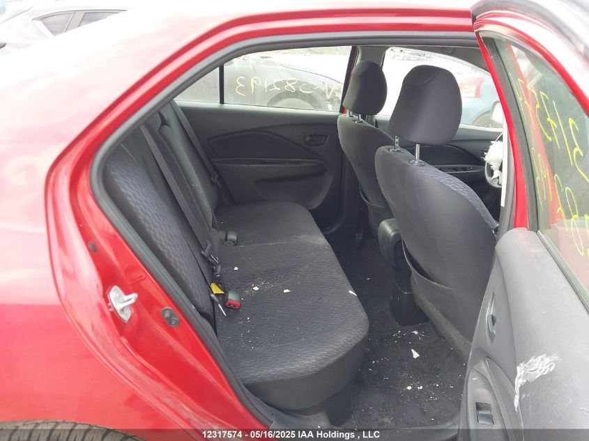 2010 Toyota Yaris VIN: JTDBT4K31A1382193 Lot: 12317574X