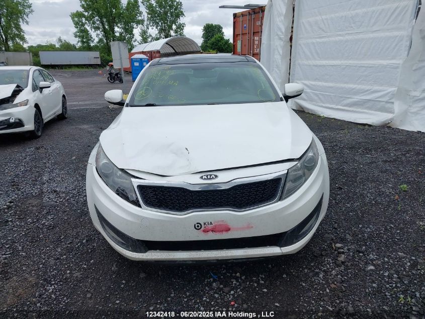 2012 Kia Optima Ex/Ex Luxury/Ex+ VIN: KNAGN4A72C5295674 Lot: 12342418X
