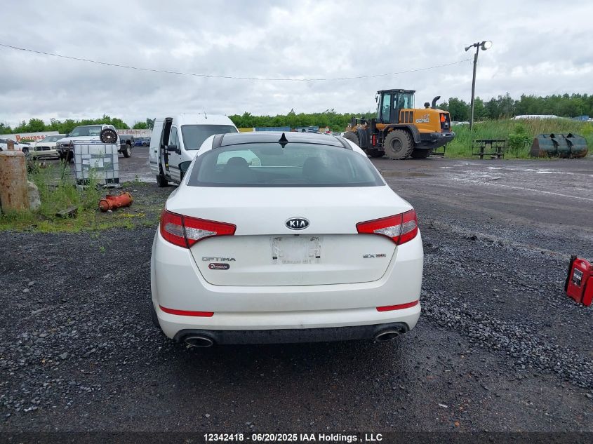 2012 Kia Optima Ex/Ex Luxury/Ex+ VIN: KNAGN4A72C5295674 Lot: 12342418X
