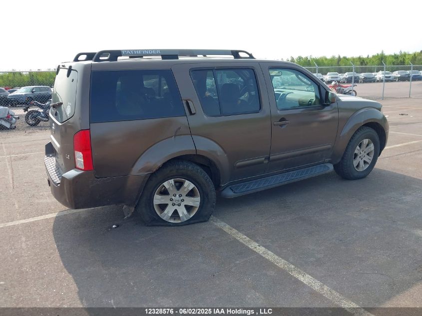 2005 Nissan Pathfinder Le VIN: 5N1AR18W55C757891 Lot: 12328576X