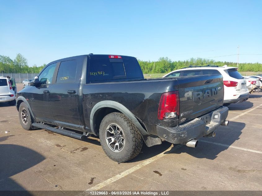 2016 Ram 1500 Rebel VIN: 1C6RR7YT0GS238053 Lot: 12329663X