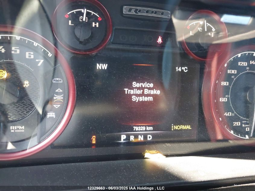 2016 Ram 1500 Rebel VIN: 1C6RR7YT0GS238053 Lot: 12329663X