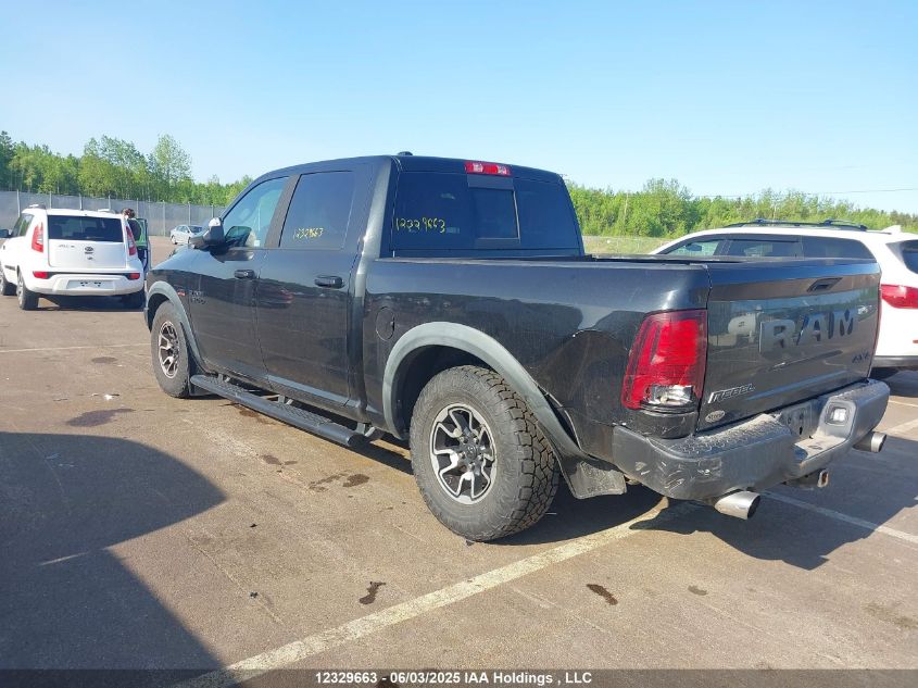 2016 Ram 1500 Rebel VIN: 1C6RR7YT0GS238053 Lot: 12329663X