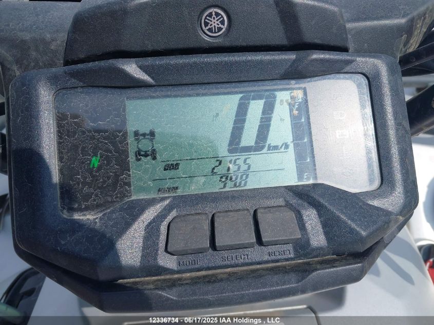 2022 Yamaha Yfm700 G VIN: 5Y4AMK2W2NA304798 Lot: 12336734X