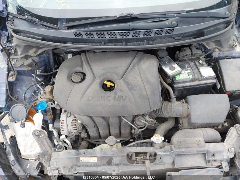 2013 Hyundai Elantra Gl VIN: 5NPDH4AE7DH418396 Lot: 12310804X