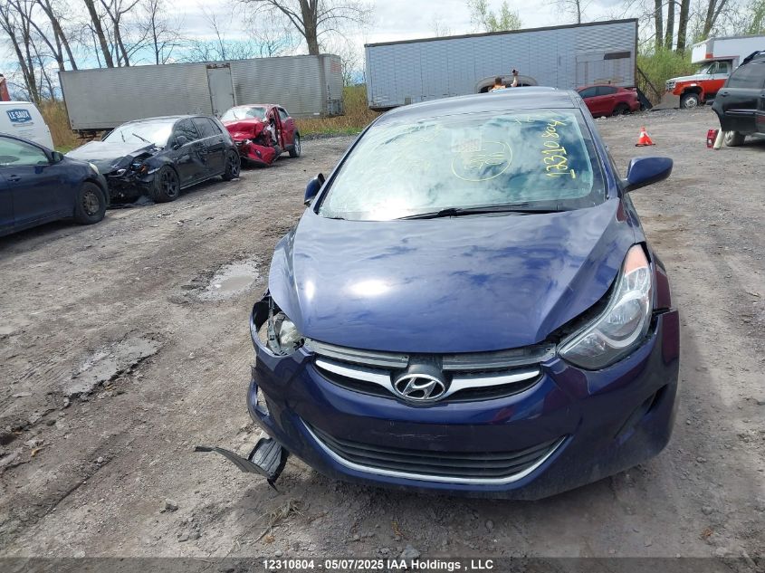 2013 Hyundai Elantra Gl VIN: 5NPDH4AE7DH418396 Lot: 12310804X