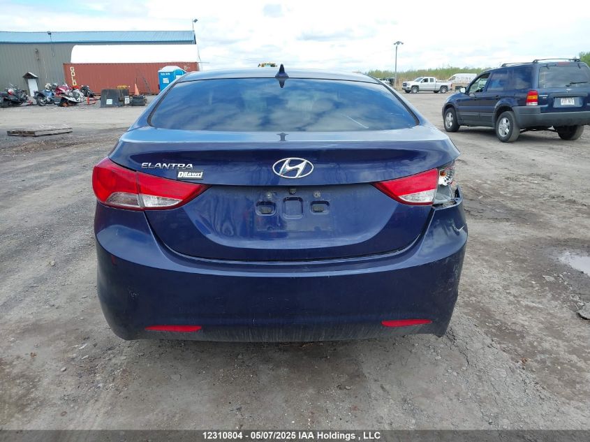2013 Hyundai Elantra Gl VIN: 5NPDH4AE7DH418396 Lot: 12310804X