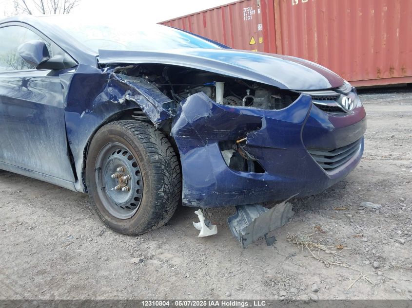 2013 Hyundai Elantra Gl VIN: 5NPDH4AE7DH418396 Lot: 12310804X