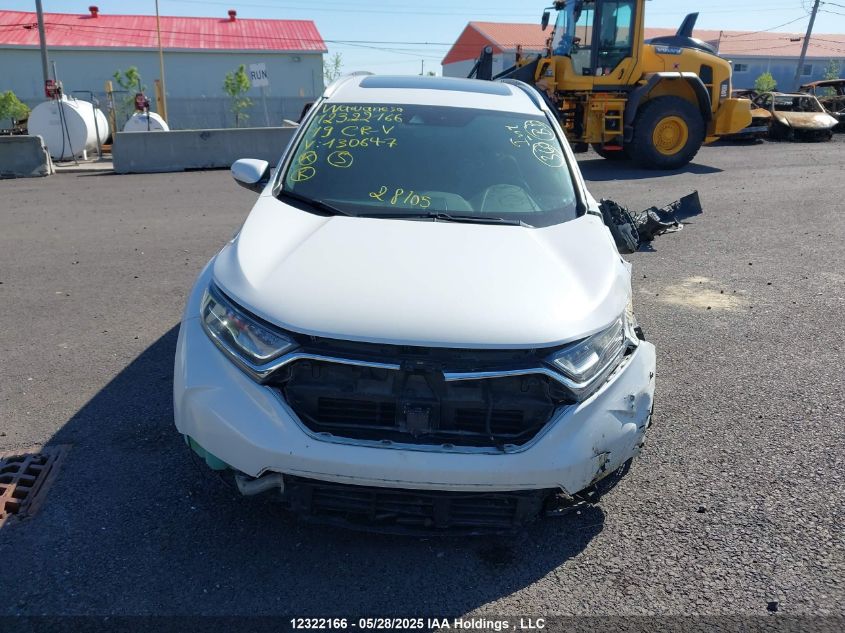 2019 Honda Cr-V Touring VIN: 2HKRW2H94KH130647 Lot: 12322166X