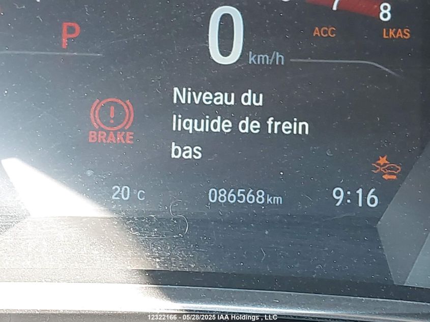 2019 Honda Cr-V Touring VIN: 2HKRW2H94KH130647 Lot: 12322166X