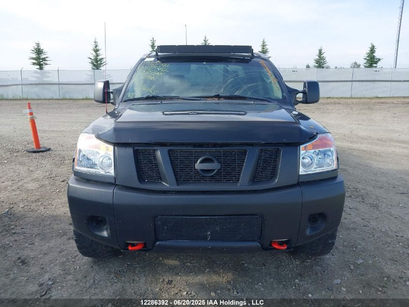 2011 Nissan Titan Pro-4X VIN: 1N6AA0ECXBN316092 Lot: 12286392X