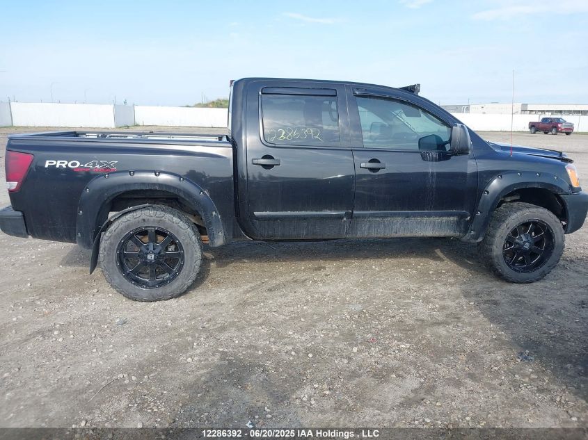 2011 Nissan Titan Pro-4X VIN: 1N6AA0ECXBN316092 Lot: 12286392X