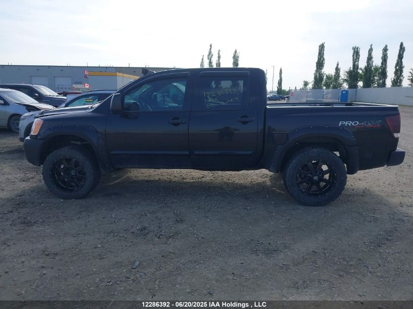 2011 Nissan Titan Pro-4X VIN: 1N6AA0ECXBN316092 Lot: 12286392X