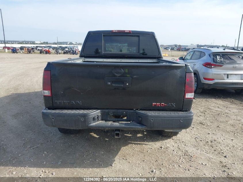 2011 Nissan Titan Pro-4X VIN: 1N6AA0ECXBN316092 Lot: 12286392X