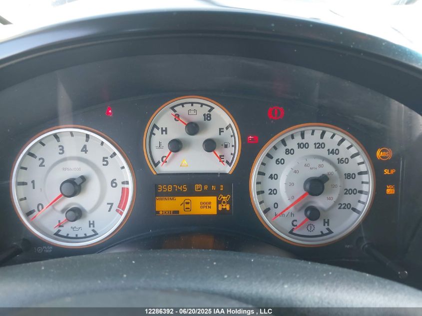 2011 Nissan Titan Pro-4X VIN: 1N6AA0ECXBN316092 Lot: 12286392X