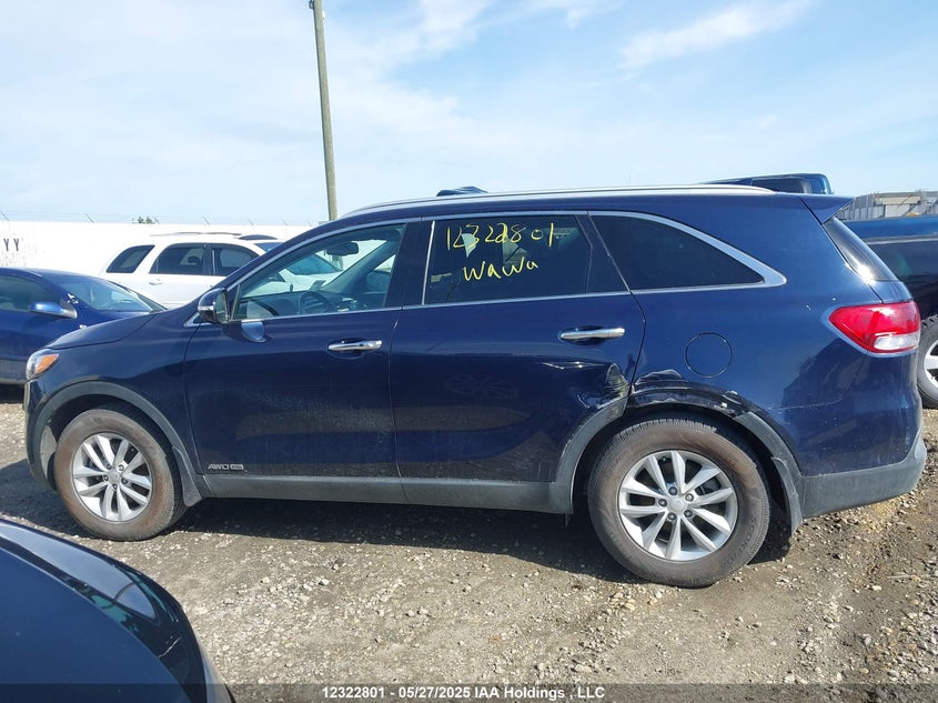 2017 Kia Sorento 3.3L Lx V6 7-Seater VIN: 5XYPGDA5XHG331590 Lot: 12322801X