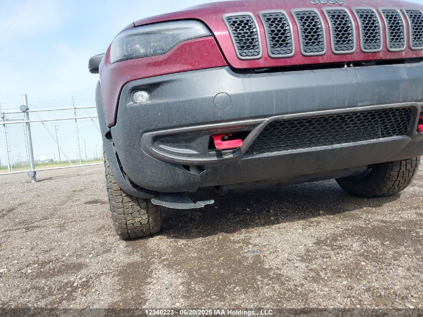 2019 Jeep Cherokee Trailhawk VIN: 1C4PJMBN2KD436551 Lot: 12340223X