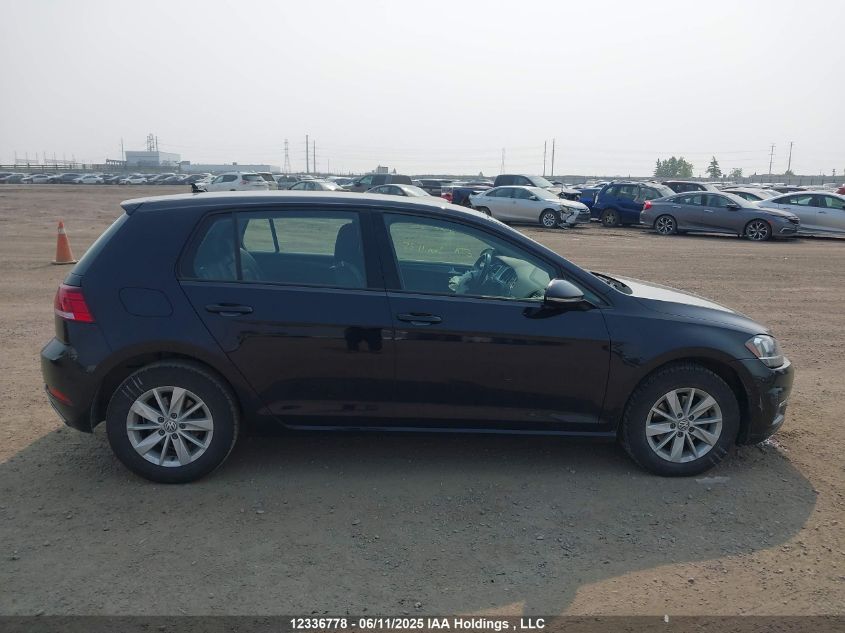 2018 Volkswagen Golf 1.8 Tsi Comfortline/1.8 Tsi Highline/1.8 Tsi Trendline VIN: 3VWG17AU9JM272063 Lot: 12336778X