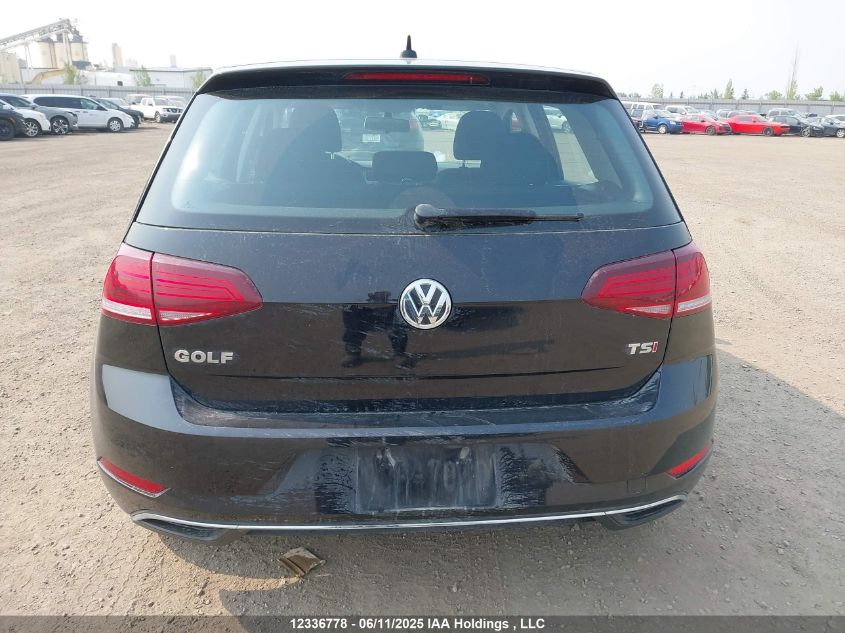 2018 Volkswagen Golf 1.8 Tsi Comfortline/1.8 Tsi Highline/1.8 Tsi Trendline VIN: 3VWG17AU9JM272063 Lot: 12336778X