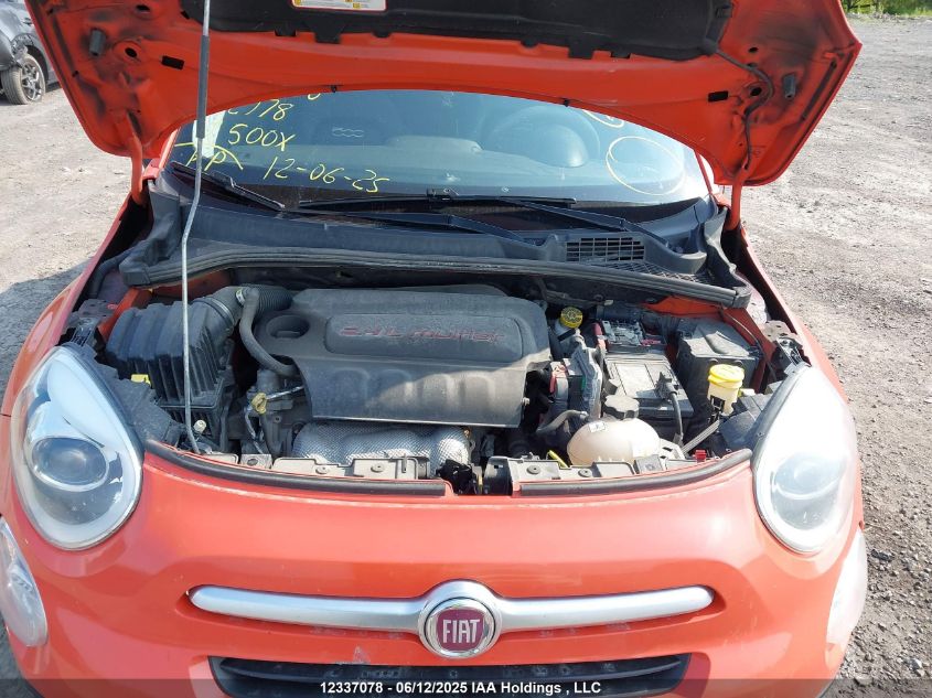2017 Fiat 500X Trekking VIN: ZFBCFXCB0HP582978 Lot: 12337078X