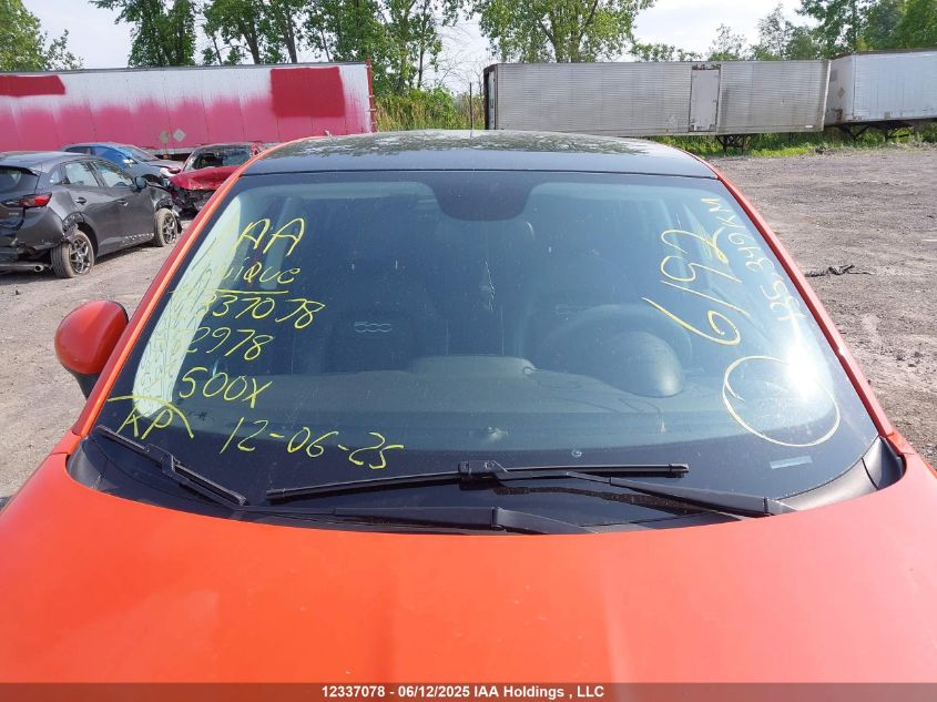 2017 Fiat 500X Trekking VIN: ZFBCFXCB0HP582978 Lot: 12337078X