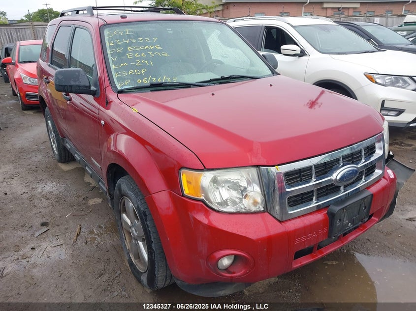 1FMCU03118KE66392 2008 Ford Escape Xlt auction photo 1