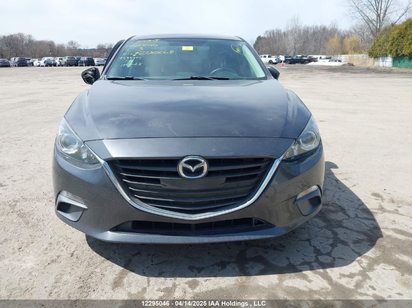 2015 Mazda Mazda3 Gs VIN: 3MZBM1V74FM202268 Lot: 12295046X