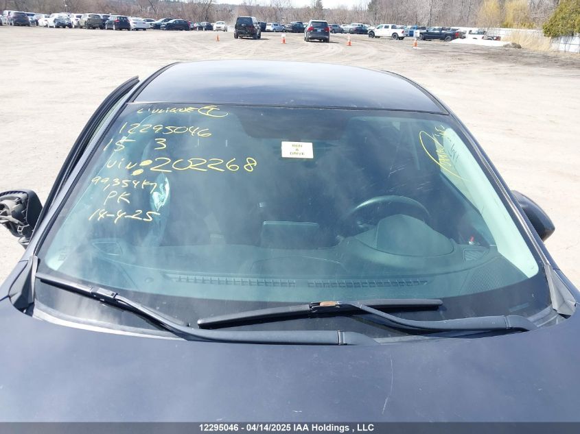 2015 Mazda Mazda3 Gs VIN: 3MZBM1V74FM202268 Lot: 12295046X