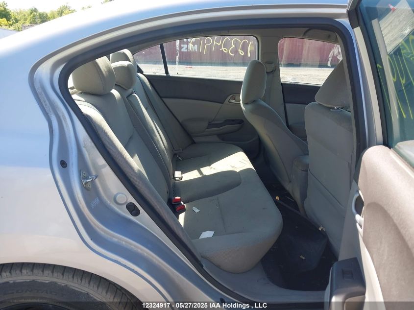 2012 Honda Civic Lx VIN: 2HGFB2E42CH015757 Lot: 12324917X