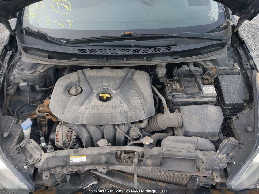 2013 Hyundai Elantra Gls VIN: 5NPDH4AE2DH182207 Lot: 12325817X