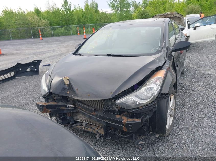 2013 Hyundai Elantra Gls VIN: 5NPDH4AE2DH182207 Lot: 12325817X