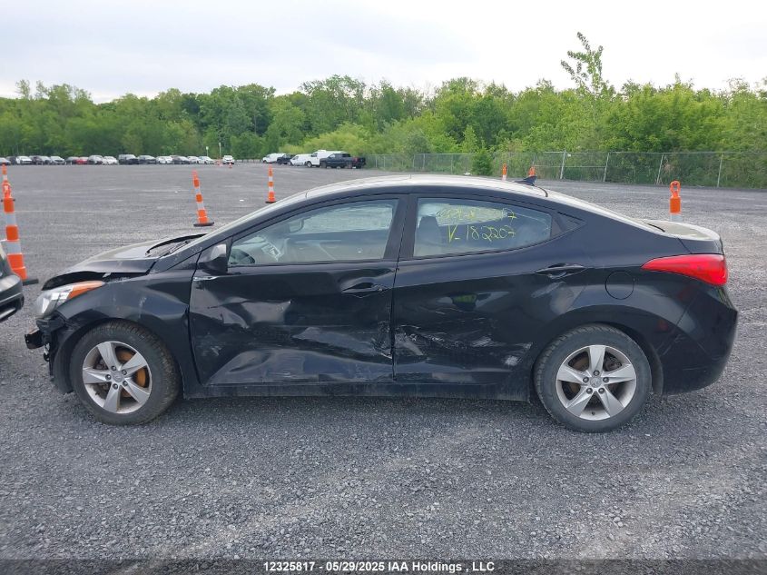 2013 Hyundai Elantra Gls VIN: 5NPDH4AE2DH182207 Lot: 12325817X