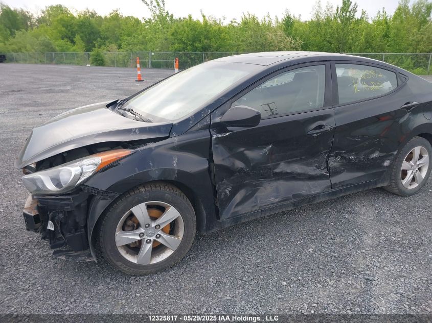 2013 Hyundai Elantra Gls VIN: 5NPDH4AE2DH182207 Lot: 12325817X