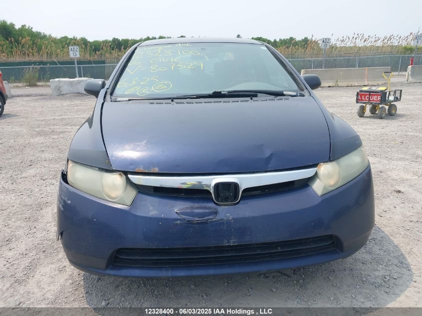 2006 Honda Civic Dx-G VIN: 1HGFA16326L807529 Lot: 12328400X