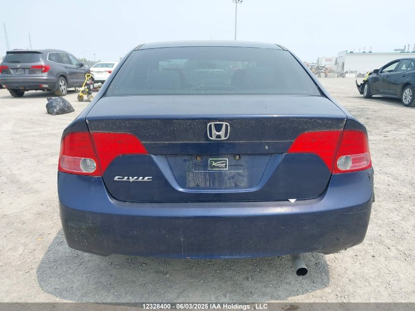 2006 Honda Civic Dx-G VIN: 1HGFA16326L807529 Lot: 12328400X