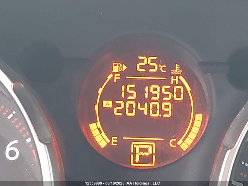 2010 Nissan Rogue Sl VIN: JN8AS5MV8AW118219 Lot: 12339980X