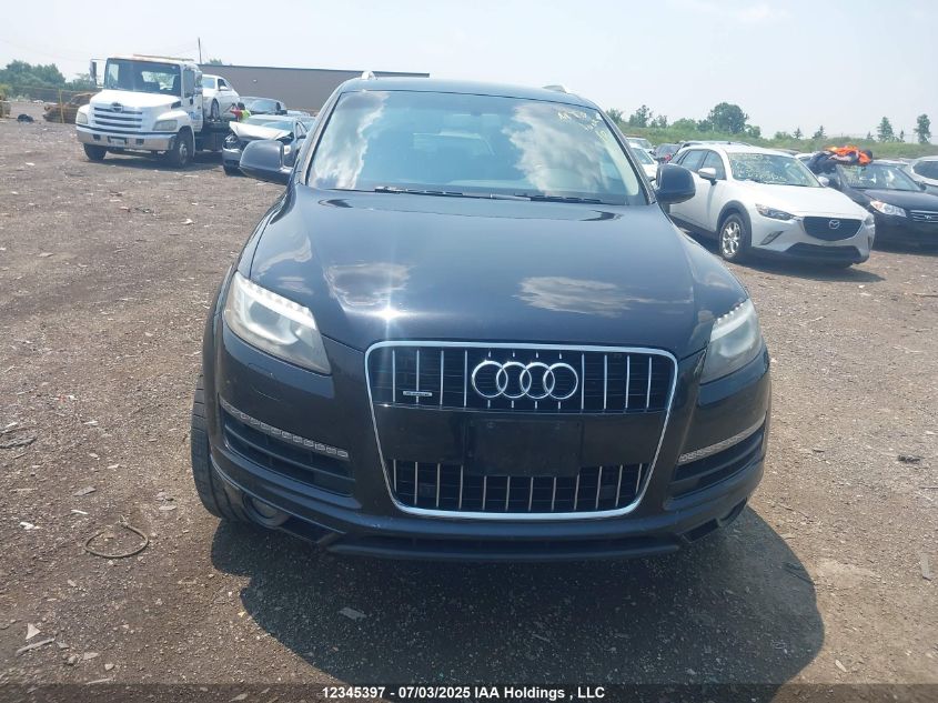 2013 Audi Q7 3.0T Premium VIN: WA1VGCFE6DD002298 Lot: 12345397
