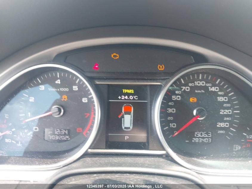 2013 Audi Q7 3.0T Premium VIN: WA1VGCFE6DD002298 Lot: 12345397