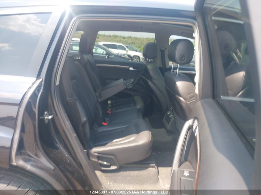 2013 Audi Q7 3.0T Premium VIN: WA1VGCFE6DD002298 Lot: 12345397