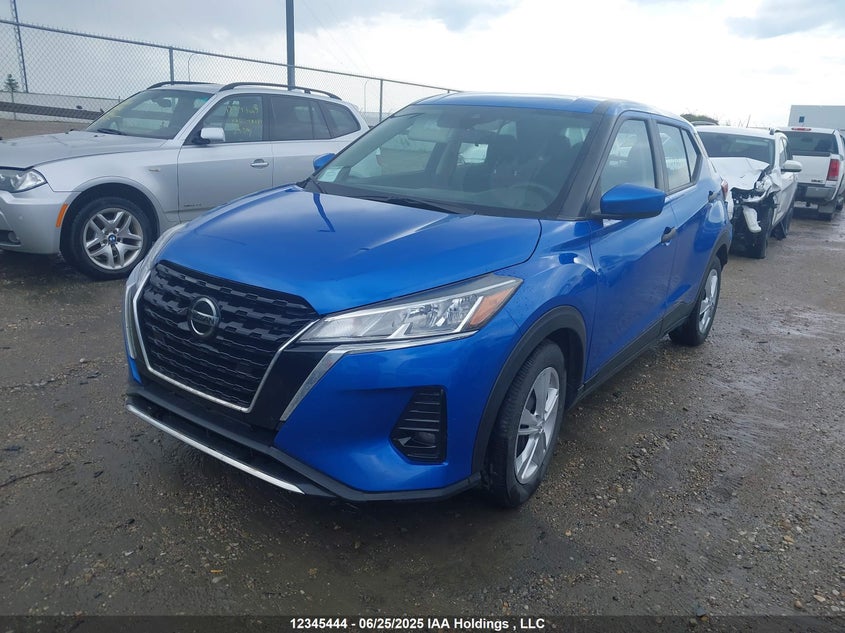 2021 Nissan Kicks S VIN: 3N1CP5BV9ML487662 Lot: 12345444