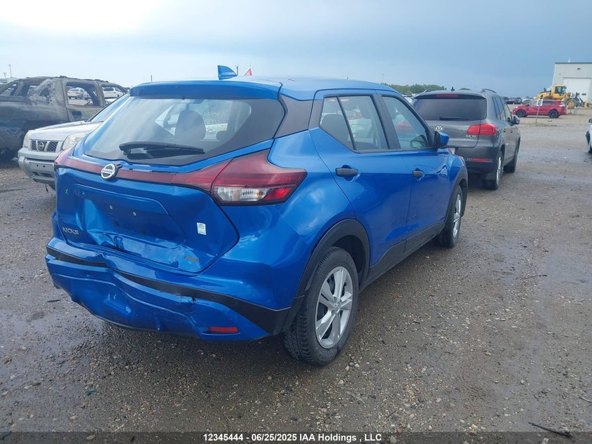 2021 Nissan Kicks S VIN: 3N1CP5BV9ML487662 Lot: 12345444