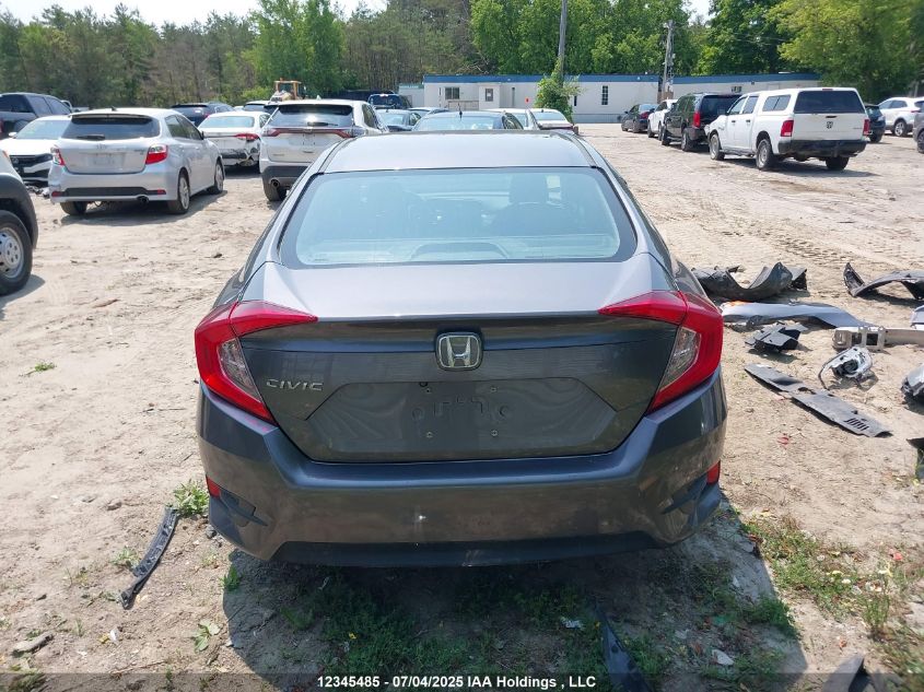 2018 Honda Civic Lx VIN: 2HGFC2F54JH011923 Lot: 12345485
