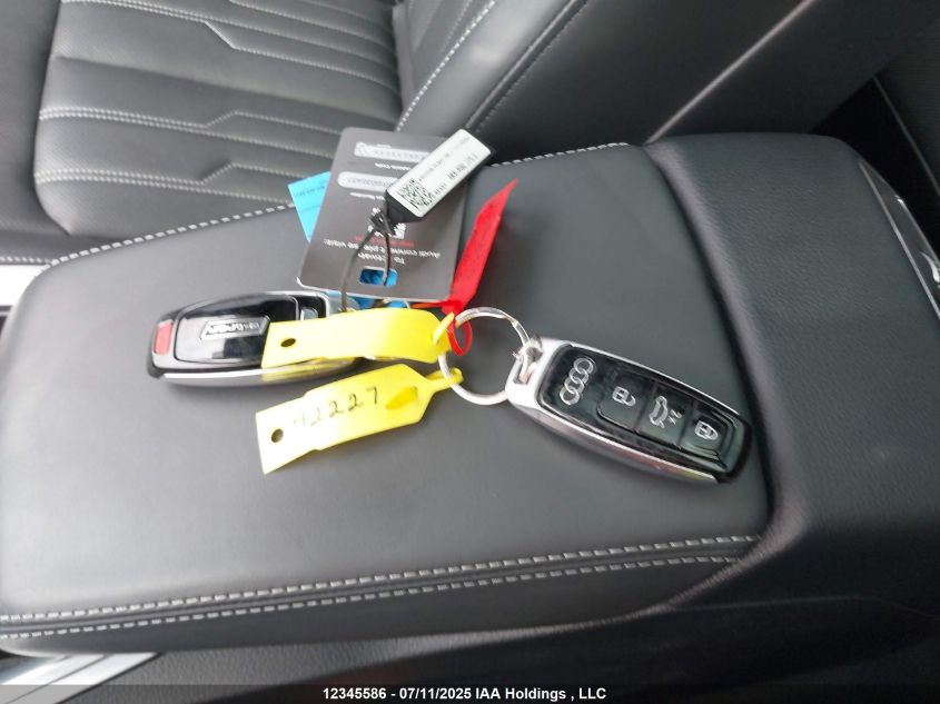 2024 Audi Q8 E-Tron VIN: WA1BABGE5RB035437 Lot: 12345586