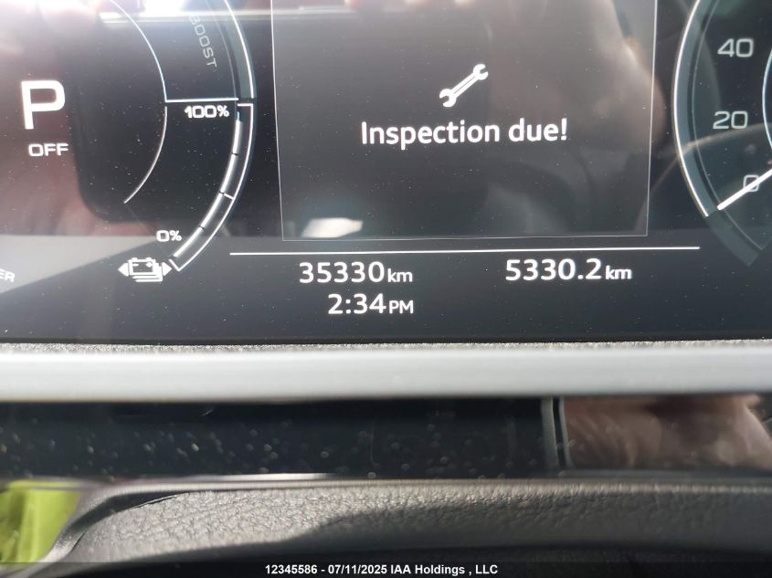 2024 Audi Q8 E-Tron VIN: WA1BABGE5RB035437 Lot: 12345586