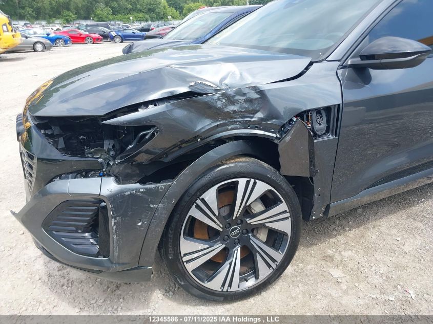 2024 Audi Q8 E-Tron VIN: WA1BABGE5RB035437 Lot: 12345586