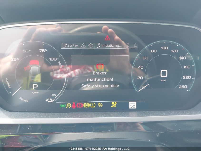 2024 Audi Q8 E-Tron VIN: WA1BABGE5RB035437 Lot: 12345586