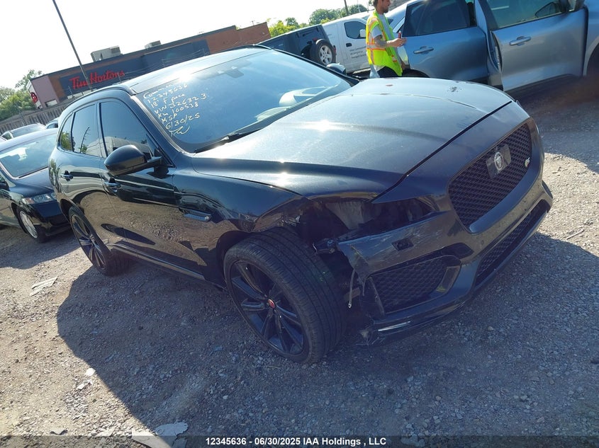 SADCM2FV8JA326323 2018 Jaguar F-Pace S auction photo 1